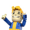 (Gobricks version) 626PCS MOC-179833 FALLOUT: Vault Boy posable desktop figurine with stand!