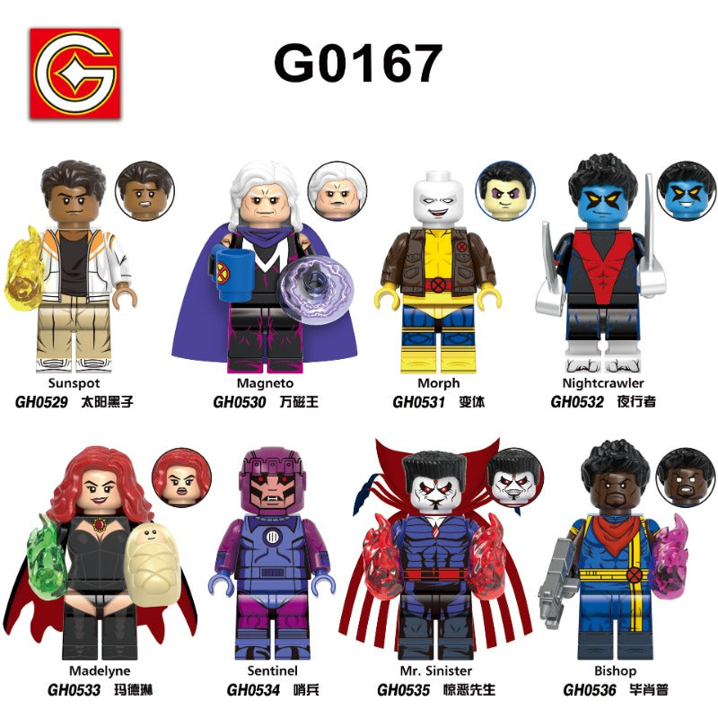 G0167 Superhero series Minifigures – Joy Bricks