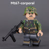 MT66-71 Spring Oak Camouflage Soldiers Minifigures