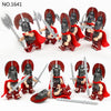 M1641 M1642 Medieval Roman Soldier Corps Minifigures