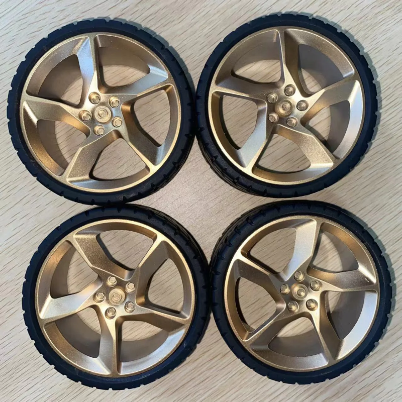4pcs The Rims & Tires for Ferrari SP3 – Joy Bricks