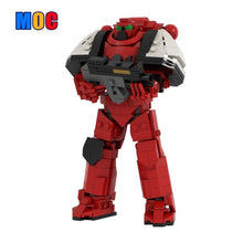 (Gobricks version) 516pcs MOC-205030 Lego Modular Warhammer 40K Space Marine Blood Raven