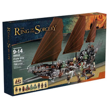 (Ship from European warehouse)806pcs Pirate Ship Ambush The Lord of the Rings