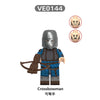 V1006 medieval castle series militia warriors Minifigures