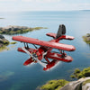 (Gobricks version) 620pcs MOC Acrobatic seaplane