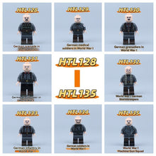 HTL128-135 German World War I (RiflemanGrenadier)minifigures
