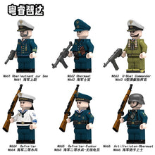 N661-666 Military Series Navy Minifigures