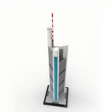 864pcs MOC-149003 Commerzbank Tower 1:800
