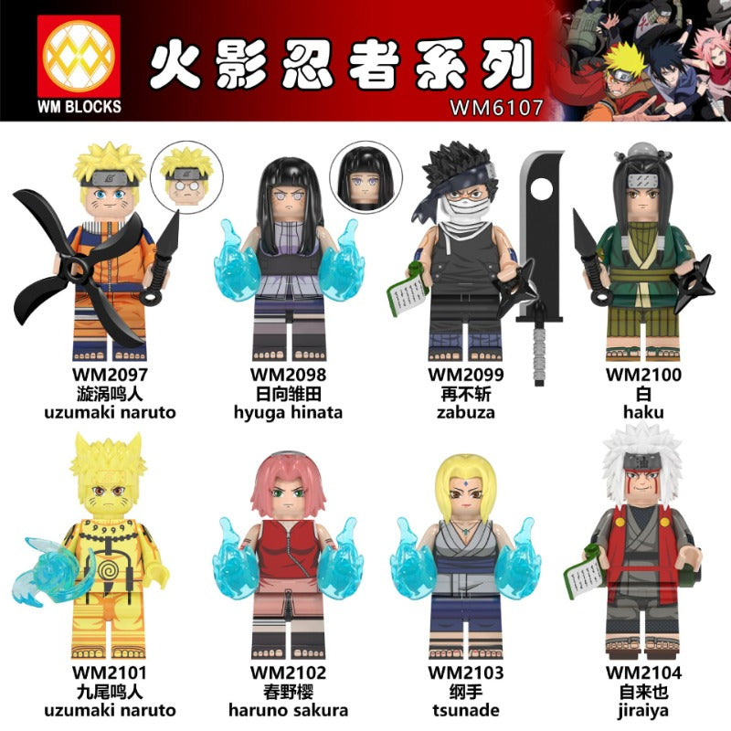 WM6107 Naruto series Minifigures – Joy Bricks