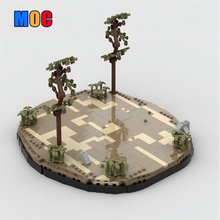 537pcs MOC-119830  Medium Vehicle Stand