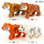 76918 animal tiger Minifigures