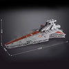 6685PCS Mould King 21005 Venator-Class Republic Attack Cruiser