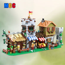 (Gobricks version) 1783pcs MOC-187250 Medieval Town Square - Alternate Build