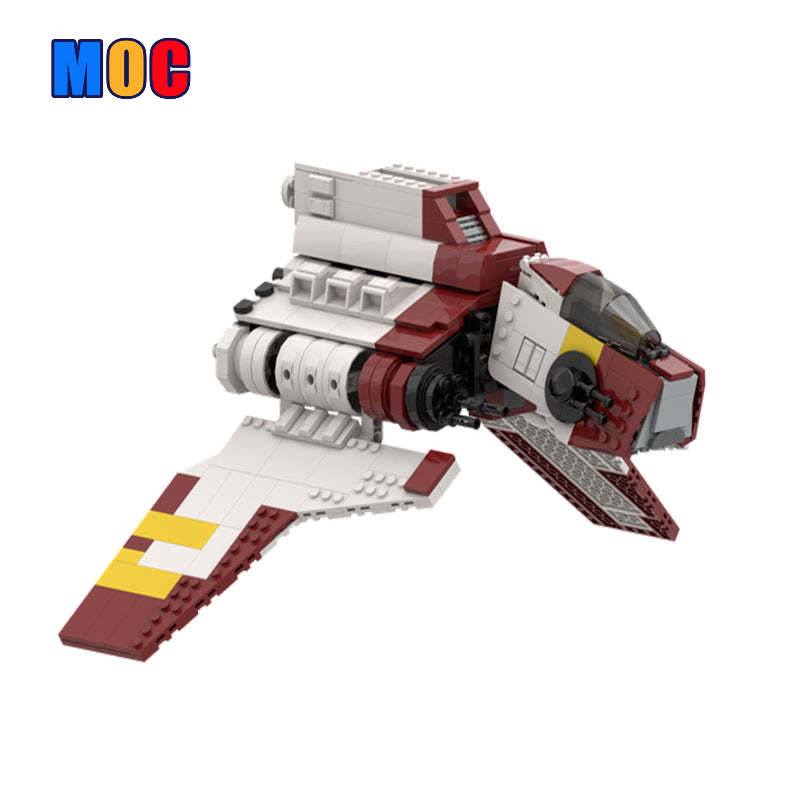 803 parts MOC 145608 Nu class Attack Shuttle Joy Bricks