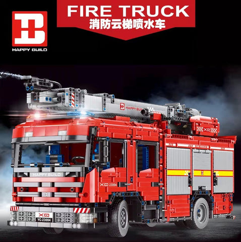 5133PCS YC- 23004 Fire sprinkler truck dynamic version