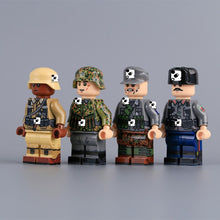 MT56-MT59 WWII Foreign Legion British and French soldiers Minifigures
