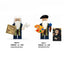 BB0016 BB0017 Leonardo di ser Piero da Vinci Minifigures