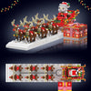 2073 PCS Mouldking 10154 Santa Claus Sleigh (Dynamic version)