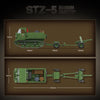 733pcs QUANGUAN 100289 STZ-5 MEDIUM TRACTOR