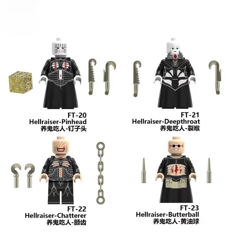 FT20-23 Halloween Horror Series Hellraiser Minifigures – Joy Bricks