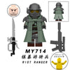 MY711-714 Radiation series cavalry Minifigures