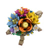 (Gobricks version) 518pcs MOC Turtle Flower Pot