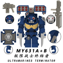 MY631A-635A MY631B-635B Warhammer 40,000 Terminator Minifigures