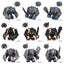 DXMH3022-3027 Castle Series: Armored Troll Minifigures