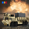 (Gobricks version) 990pcs MOC-177525 Oshkosh HEMTT- M985A4 - Heavy Expanded Mobility Tactical Truck