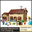 (Shipped from the Canada warehouse) 2523pcs The Simpsons House