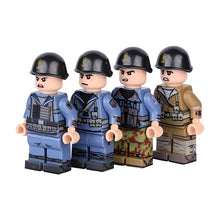 MT16-MT19 World War II Italian Navy Commander Minifigures