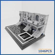 1046pcs MOC-74968 Imperial Hangar Minifigures Display