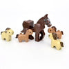 Farm and ranch ponies and foals 2pcs