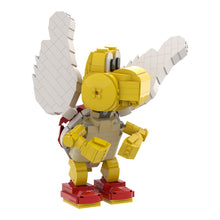 (Gobricks version) 634pcs MOC-160717 Red Koopa Paratroopa - Posable Display Figure 01 - Super Mario Bros