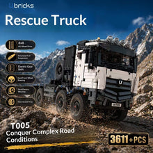 3611pcs Ubricks All-Terrain Rescue Truck 1:17 （only PDF Instruction）