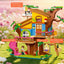 823pcs JIESTAR JJ9225 Rock Climbing Treehouse