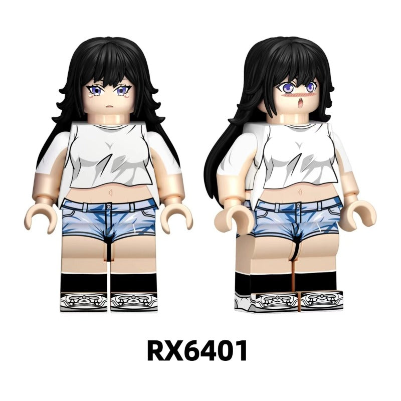 RX6401 RX6402 RX8001-8006 Rascal Does Not Dream series Minifigures