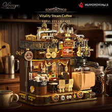 1435PCS HUIYOYOYI Vibrant Steampunk Café