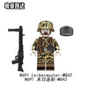 N689-691 World War II Doomsday Camouflage Soldiers Minifigures