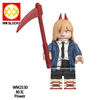 WM6159 Anime Series Gun Demon Chainsaw Man Minifigures
