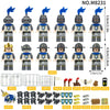 M8231 White Horse Knights Legion Minifigures
