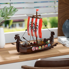 454pcs MOC-58275 Viking Longship