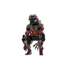 (Gobricks version) 548pcs MOC-184219 Fireclaw (Horizon)