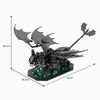 708pcs MOC-176571;How to Train Your Dragon(Toothless)