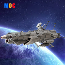 (Gobricks version) 2389 pcs MOC-83888 Space Battleship Andromeda 2199 (Star Blazers)