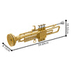 (Gobricks version) 255pcs MOC Trumpet with working pistons