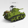 579pcs QUANGUAN 300020 M3A1 STUART 1:35
