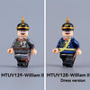 MTUV128-129 King Wilhelm II of Germany during World War I minifigure