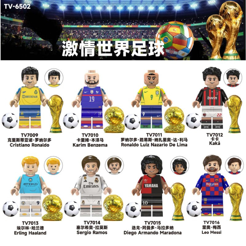 TV6502 Soccer Star Series Minifigures – Joy Bricks