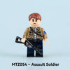 MTZ051-MTZ054 World War II French military personnel Minifigures